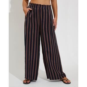 Left On Friday Day Trip Pant Jet / Stormy Stripe - S